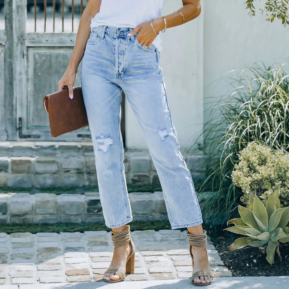 Vici Denim - High Rise Distressed Denim